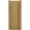 Ekena Millwork 8-in W x 18-in D x 18-in H Funston Block Rough Cedar Woodgrain TimberThane Outlooker, Primed Tan OUTUR080X18X18FST44RCPR - alternate 5